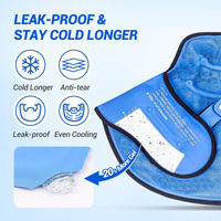 Gel pour épaules Pack de glace Produits tendances 2025 Nouveautés Compresse chaude et froide Gel pour épaules Pack de glace Wrap pour le soulagement de la douleur