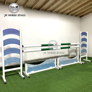 מעמד אלומיניום רכיבה על סוס הצג ציוד קפיצה סוסים - Product Image 2