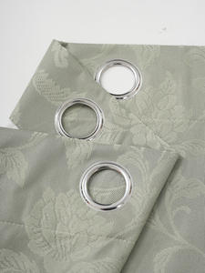 Summer Anne's Nordic Minimalist Épaissie Dentelle Enduit Chambre à coucher Salon Rideaux finis occultants complets - Product Image 6