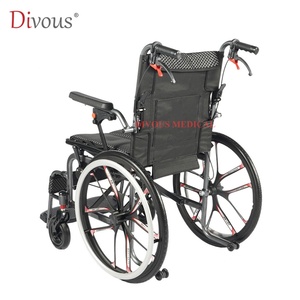 Factory Wholesale Foldable Lightweight Folding Manual Wheelchair for <b>Disabled</b> People Suitable for Rehabilitation Treatment - Product Image 3