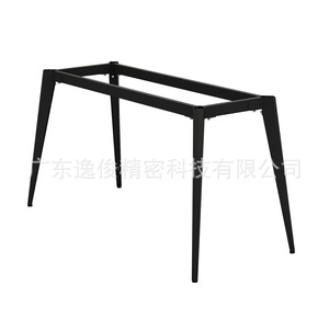 White Minimalist Carbon Steel <b>Table</b> <b>Legs</b> 1200x600x725mm Durable Office Desk Frame Support Modern Furniture Base - Product Image 4