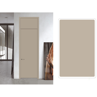 Gute Isolation und Schall dämmwirkung PVC-Harz material Holz-Kunststoff-Verbund türen mit Form verfahren