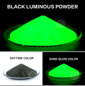 Pigment <span class=keywords><strong>photoluminescent</strong></span> noir jaune vert, poudre luminescente noire pour sérigraphie, plastiques, revêtements, résines, artisanat - Product Image 6