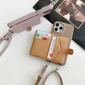 <span class=keywords><strong>Funda</strong></span> multifuncional cruzada para <span class=keywords><strong>iPhone</strong></span> 16, <span class=keywords><strong>funda</strong></span> de teléfono cruzada de cuero, <span class=keywords><strong>Correa</strong></span> con bolsa, bandolera pequeña, Mini bolsa para teléfono - Product Image 3