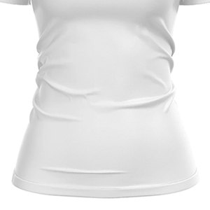 Women's Spandex/Polyester Short Sleeve Sport Compression Shirt Breathable Quick Dry Eco-Friendly - Product Image 5