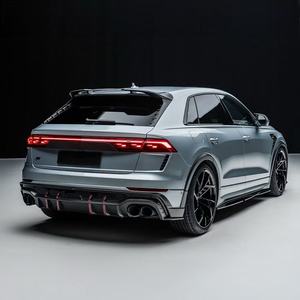 Kit de carrosserie en fibre de carbone de style ABT adapté à la mise à niveau de l'Audi RSQ8 Kit de carrosserie de diffuseur arrière en fibre de carbone de style ABT - Product Image 5