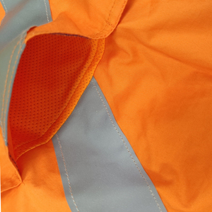 Custom High Visibility Security Guard Uniform Reflective Safety Shirt Work Wear Shirt <strong>Blue</strong> Work Shirt with <strong>Hi</strong> <strong>Vis</strong> for Men - Product Image 5