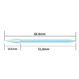 Camera bianca Per La Pulizia della Tastiera Polvere Usa E Getta Piccola Spugna Schiuma Punta A Spirale Testa del Tampone - Product Image 4