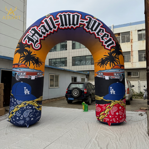 Arco Inflable Decorativo de Palmera de Coco para <span class=keywords><strong>la</strong></span> Fiesta de Hogueras del Resort, Decoración para Fiestas Nocturnas de Carnaval - Product Image 3