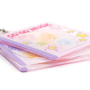 Vograce grosir akrilik bening kustom Kpop gantungan kunci Anime CD kasus gantungan kunci - Product Image 6