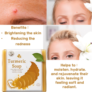 Ban Đầu Kojic San Xà Phòng Nhà Sản Xuất Chăm Sóc Mặt Sáng Nghệ Và Kojic Axit Xà Phòng Trên Khuôn Mặt Đốm Đen Sáng Làm Sạch - Product Image 5