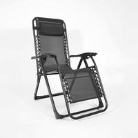 Fauteuil inclinable pliant de haute qualité, bleu royal, à gravité zéro, 6 positions, structure métallique durable, fauteuil de jardin portable