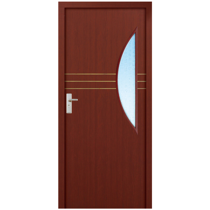 PVC cheap resin door made in China bathroom door
