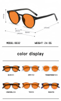 Venta al por mayor logotipo personalizado nueva moda retro gafas unisex 84% 98% 97% anti luz azul bloqueo filtro gafas