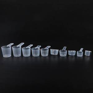 Cuchara Medidora de Plástico Transparente de Grado Alimenticio, Moderna, para Líquidos y Polvos - Product Image 5