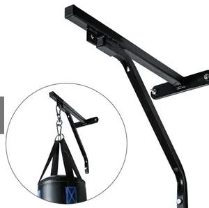 <strong>Wall</strong> <strong>Bracket</strong> <strong>Punch</strong> <strong>Bag</strong> Heavy Duty Boxing <strong>Bag</strong> MMA Steel <strong>Wall</strong> Mount Hanging Stand - Product Image 1