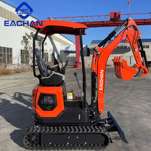 حفارة صغيرة بمحرك قوي، آلة حفر للبساتين والمزارع، حفارة زاحفة صغيرة للهندسة البلدية، حفارة صغيرة محمولة - Product Image 2