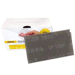 <span class=keywords><strong>Para</strong></span> MIRKA Original 25 uds 1500 grano gris mano papel de lija Tarjeta de molienda <span class=keywords><strong>para</strong></span> verduras coche pintura pulido Spray OEM disco abrasivo - Product Image 1