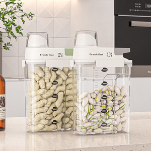 Fresh <b>Box</b> Rice Bucket 5L Airtight Transparent Storage Container For Kitchen Grains Cereals With Seal Lid - Product Image 3