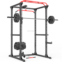 Barre de traction, machine à tractions verticales, machine à rameur, équipement de musculation de qualité professionnelle pour salle de sport à domicile, appareil d'entraînement fonctionnel, multi-gym, Power Cage