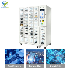 ตู้จำหน่ายสินค้าอัจฉริยะ Smart Locker รุ่น Wx-s109-1 Vfresh Locker ตู้สแตนเลสหน้าจอสัมผัส พร้อมตัวเลือกการชำระเงินหลากหลายรูปแบบ - Product Image 5