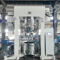 Mélangeur planétaire à double colonne YuShun 300L personnalisé, mélangeur sous vide pour adhésifs et scellants industriels