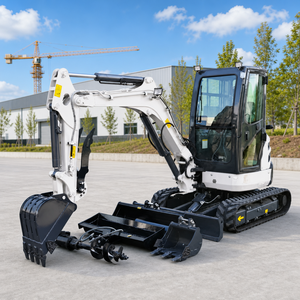 Livraison Gratuite - Mini-Excavatrice sur Chenilles 3,5 Tonnes avec Moteur Kubota EPA - Petite Excavatrice Agricole 1 et 2 Tonnes - Prix Compétitifs - Product Image 2