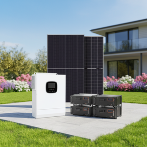 ระบบแบตเตอรี่เก็บพลังงานแสงอาทิตย์สำหรับบ้านแบบครบชุด 3Kw 5Kw 10Kw 15Kw 20Kw ระบบพลังงานแสงอาทิตย์แบบออฟกริดและไฮบริดออลอินวัน - Product Image 1