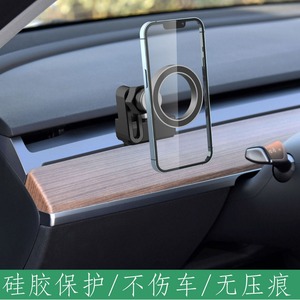 ที่ยึดโทรศัพท์แม่เหล็กแบบติดช่องแอร์สำหรับรถยนต์เทสล่า รุ่น 3 และ Y - Product Image 4