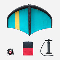Aile de vent de planche de surf de course de cerf-volant de surf, kitesurf portatif de feuille d'aile de 4 ㎡/5 ㎡/6 ㎡, cerf-volant gonflable de planche à vent d'aile pour le jeu d'eau