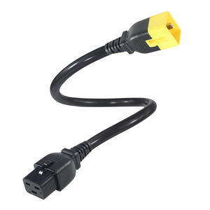Nuevo Diseño, Cable de Alimentación con Extensión de 320, 10A, 12-24V, IEC a C20, Enchufe Macho C19 a Hembra C20 Moldeado con Bloqueo y Monitoreo de Voltaje - Product Image 2