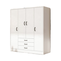 Top Ventes - Armoire en Bois Sur Mesure Penderie de Chambre Meuble Porte en Verre - Armoire Pliante