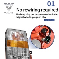 Convient pour JAC shuailing Q3Q5H330 phares de voiture systèmes d'éclairage automatique phares halogènes