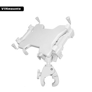VINmounts Medical White Universal Tablet Back Clip for 12.7–15.6 Inch Tablets Adjustable Heavy Duty Clamp Industrial Use - Product Image 4