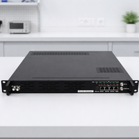 Modulateur de télévision par câble vidéo numérique avec encodeur MPEG2 intégré 8 12 24 RCA vers IP