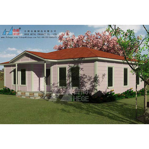 Hege Light Steel Frame Villa Modern Design <b>Prefab</b> <b>House</b> for Residential Use - Product Image 3