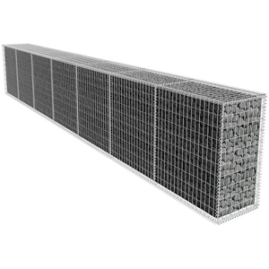 Panier en gabion soudé en treillis métallique pour le contrôle des inondations, les murs de soutènement et l'aménagement paysager - Product Image 2