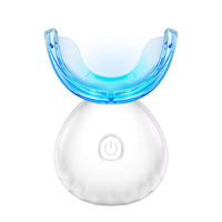 Kit de blanchiment dentaire LED rechargeable personnalisé, appareil électrique de blanchiment dentaire avec TPE pour le tannage des dents