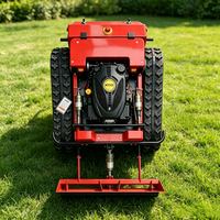 Livraison Gratuite SDLOT Tondeuse à Gazon Industrielle sur Chenilles CE EPA EURO5 Robot RC Sans Fil Coupe-Herbe Multifonctionnel pour Jardin