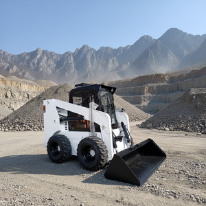Ban Skid Steer Loader Buatan Cina 2024, Mini Skid Steer untuk Dijual, Mini Skid Steer Loader Efisiensi Tinggi, Minicargador - Product Image 1