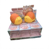 Jouet anti-stress en forme d'escargot mignon à rebond lent pour adultes, adolescents, bureau, vente en gros, cadeau de fête, fabrication OEM