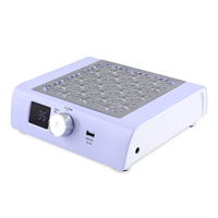 Nouvelle conception 2024, silencieuse, haute vitesse de ventilation, 4500 tr/min, machine professionnelle de collecte de poussière pour ongles sans fil pour usage en salon