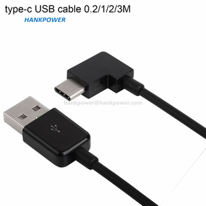 Cavo di ricarica USB da <span class=keywords><strong>A</strong></span> USB C con angolo di 90 gradi tipo C cavo dati di carica - Product Image 6