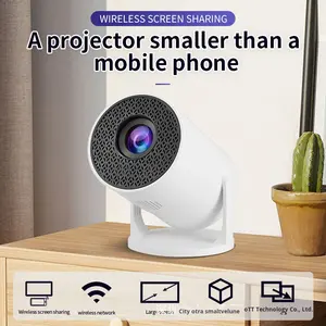 Портативный проектор <span class=keywords><strong>1080P</strong></span> с поддержкой Wi-Fi и подключением к телефону через кабель Type-C для дублирования экрана (новый, для трансграничной торговли) - Product Image 4