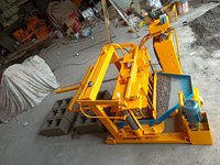 Machine de fabrication de briques de pavage solide à faible investissement, machine manuelle, QTM4-30A