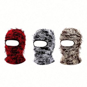 En gros Cagoule tricotée intégrale à un trou réglable pour le sport et les voyages toutes saisons Designer Grassy - Product Image 6
