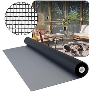 Red de <span class=keywords><strong>mosquitera</strong></span> cuadrada gris de malla de fibra de vidrio lisa de Hotel moderno para ventana de <span class=keywords><strong>mosquitera</strong></span> de rodillo - Product Image 1