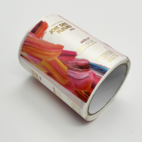 Etiqueta Adhesiva Personalizada Impermeable con Laminación Mate, Estampado en Dorado y Relieve Perlado para Botellas de Whisky y Vino