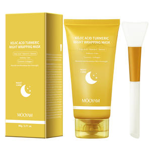 <span class=keywords><strong>Masque</strong></span> de <span class=keywords><strong>nuit</strong></span> exfoliant à l'acide kojique et au curcuma en gros, soin de la peau éclaircissant et blanchissant, coréen - Product Image 5