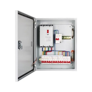 Ensemble complet de boîtes de distribution d'énergie basse tension 220V/380V monophasées pour les chantiers de construction, éclairage mural intérieur - Product Image 1